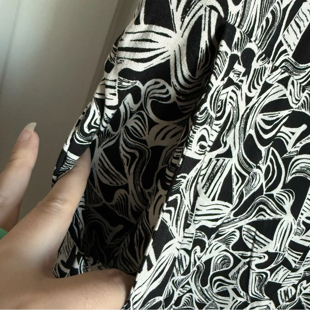 Bar III Abstract Cutout Jumpsuit - Picture 8 of 10